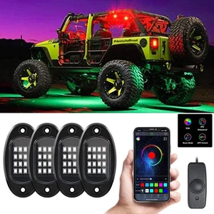 NEU Auto Unterbodenbeleuchtung Underglow Körper Atmosphäre App Fernbedienung - Bild 1 von 37