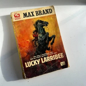 Lucky Larribee By Max Brand - Corgi Books Published In 1961 Western Novel - Bild 1 von 11