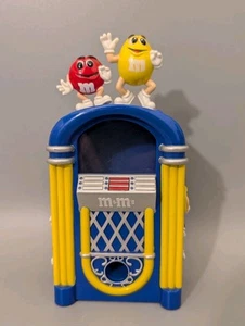 M&M Music JukeBox Spender Elektronisch Mars inc. 2000 Yellow Red Vintage - Bild 1 von 4