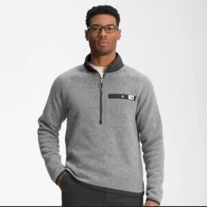 Maglione The North Face uomo Gordon Lyons quarto 1/4 zip maglia pile S outdoor - Foto 1 di 15