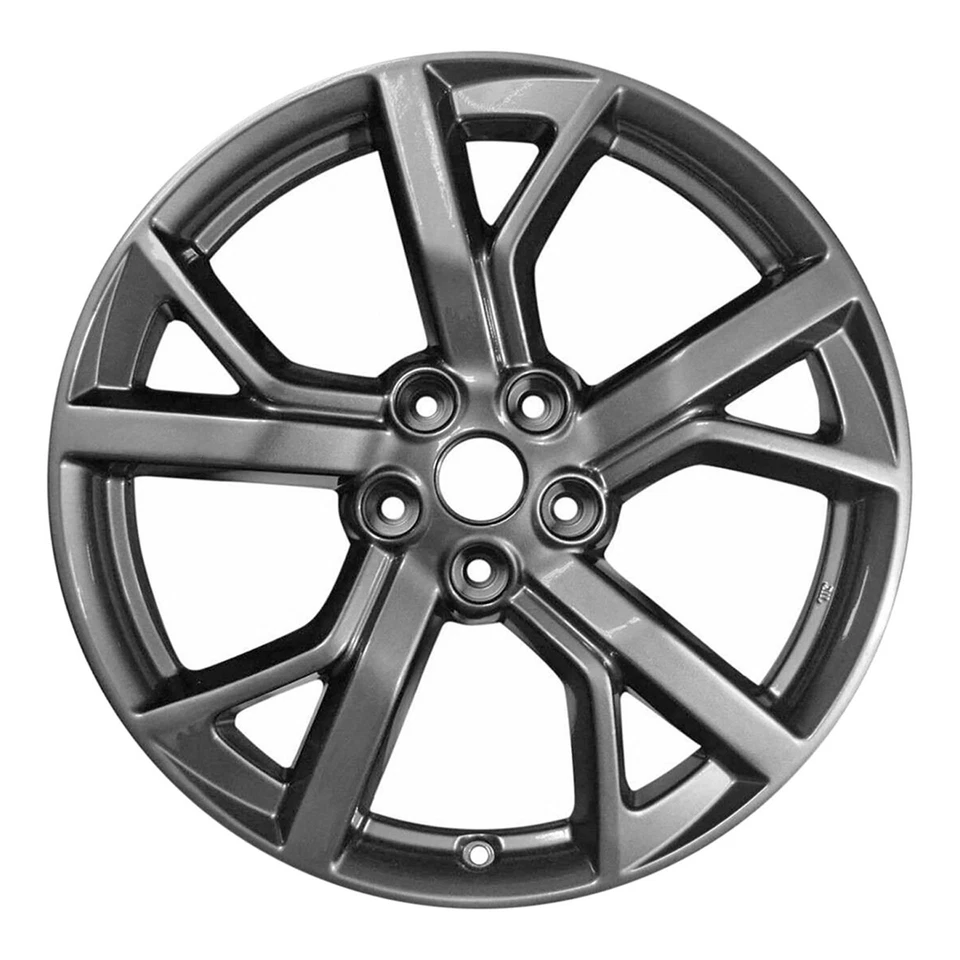 19x8 5 Y Spoke Alloy Wheel Painted Medium Charcoal Metallic 560-62583 - Image 1 of 1