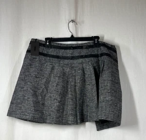 NWT Vintage Forenza Women's Gray Tweed Mini Skirt - Size 16 - Picture 1 of 8