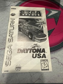 Daytona USA Sega Saturn Manual Only