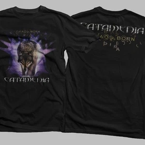 Nueva Camiseta Estampada DTG - CATAMENIA - Chaos Born - Talla - Imagen 1 de 3
