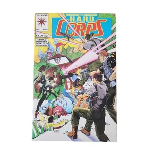 Libro de cómics Valiant The Hard Corps #9 1993 coleccionista embolsado - Imagen 1 de 2