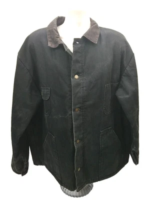 Abrigo de Colección Wearguard Denim Tareas Bl Hombres XXL Manta Regular Forrada Cuello de Pana Foto 1 de 4