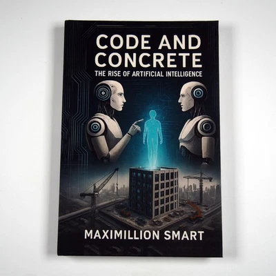 Code and Concrete: Rise of Artificial Intelligence Maximillion Smart Paperback - Image 1 of 3