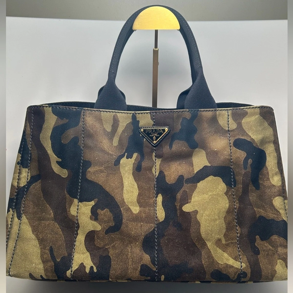 PRADA Women's Canvas Exterior Bags & Handbags for Women's