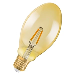 Osram Vintage 1906 LED E27 Oval Filament Gold 4.5W 470lm - 825 Extra Warm White - Picture 1 of 2
