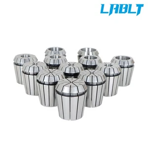 LABLT 12Pcs ER40 Spring Collets Common Size 1/8" -1-1/8" CNC Precision Milling - Picture 1 of 12