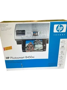 HP Photosmart 8450xi Photo Printer New Open Box – Never Used – All Accessories - Picture 1 of 8