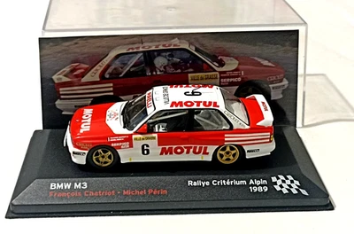 BMW M3 E30 #6 RALLYE CRITERIUM ALPIN 1989  -F.CHATRIOT -  IXO / ALTAYA -  1/43 - Photo 1/4
