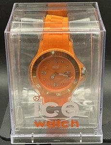 Autentico Orologio Ghiaccio, Collezione Sili, Orologio Quarzo Arancione Ss.fo.u.s.11 Nuovo con etichette - Foto 1 di 4