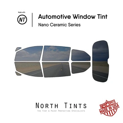 Película de tinte de ventana precortada nano cerámica vidrio para automóvil para Honda Odyssey 2011-2017 Foto 1 de 4