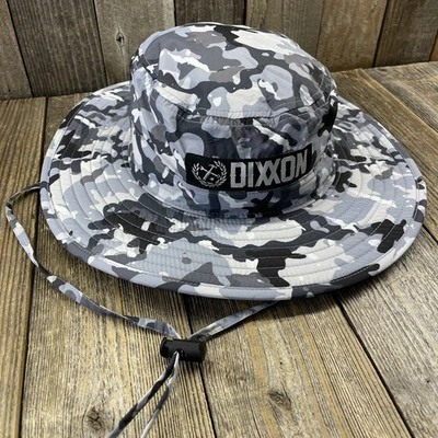 Dixxon Hat Boonie Strap Back M/L Camouflage Ripstop Mens Outdoor Fishing Hiking - Image 1 of 4