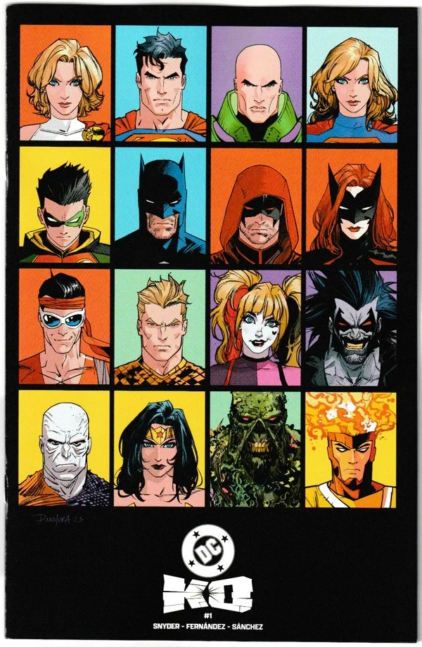 DC K.O. #1 Dan Mora Bracket Wraparound Cardstock Variant Cover (DC Comics December 2025)