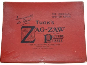 Vintage Tuck's Zag-Zaw Vintage Bilderpuzzle - Bild 1 von 6