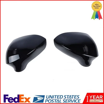 Tapa de 2 piezas de cubiertas de espejo retrovisor lateral para Seat Leon MK2 1P Ibiza MK4 6J Exeo 3R Foto 1 de 4