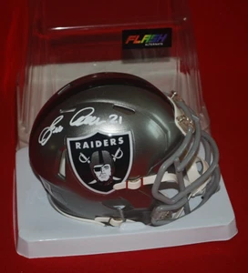 ERIC ALLEN Oakland Raiders Signed FLASH Mini Helmet Beckett COA 2W648357 - Picture 1 of 3