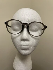 JINS Gray Eyeglasses LRF-18S-479K Designed In Tokyo 52-19-143 #y100 - Picture 1 of 17