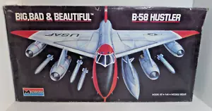 B-58 Hustler Maßstab 1:48 Monogram 5705 Vintage Taschen versiegelt - Bild 1 von 3