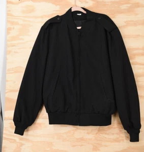 Vintage Neptune Garment US Military Bomber Jacket Zip Wool/Polyester Mens 46 - Picture 1 of 12