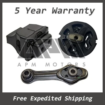 K4236 For 1995-01 Chevrolet Cavalier 2.2L MANUAL Engine & Transmission Mount Kit - Image 1 of 4