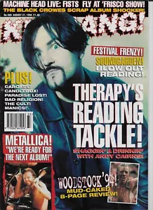 KERRANG! No.509 magazine THERAPY cover Metallica - Picture 1 of 1