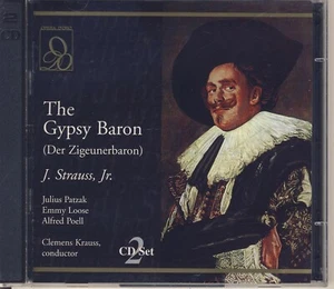 J. Strauss - Krauss, Patzak, Loose, Poell: Der Zigeunerbaron, 2 CDs neuwertig - Bild 1 von 2