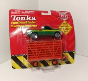 Hasbro Maisto 2007/2008 Tonka Farm Truck & Trailer - Unopened Package - Picture 1 of 6