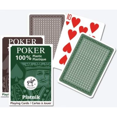 Plastic Poker Economy 55 Cartes - Imagem 1 de 2