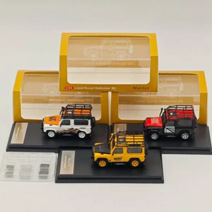 Master 1/64 Land Rover Defender 90 Camel Cup Diecast Toys Car Models Hobby Gifts - Foto 1 di 15