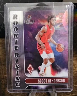 2023-24 Phoenix - Rookie Rising #11 Scoot Henderson (RC) *BLAZERS* - Image 1 of 2