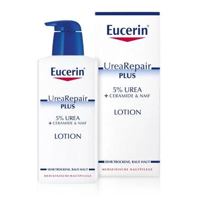 BEIERSDORF EUCERIN EUCERIN UreaRepair plus Lotion 5% 400ml PZN 11678001 + Proben