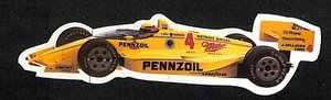 Indianapolis 500 Pennzoil Racing #4 Die Cut Sticker / Decal VGC NOS - Picture 1 of 2