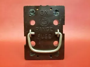 ALL TYPES! VINTAGE FUSE HOLDER PULL OUT MAIN RANGE 60 AMP AH FPE SQUARE D MURRAY - Picture 1 of 27