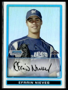 Efrain Nieves 2009 1st Bowman Chrome Card /500 #BCP128 - Picture 1 of 2