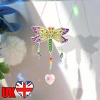 DIY Crystal Light Catching Jewelry Ornaments Wind Chime Pendant (Dragonfly)