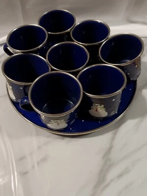 The Golden Rabbit Enamelware Hot Coco Set - Image 1 of 3