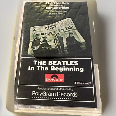 The Beatles Tony Sheridan IN THE BEGINNING - Cassette ✨Sealed✨ - Image 1 of 3