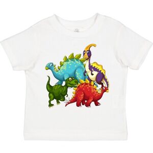 Inktastic Cute Dinosaurs Toddler T-Shirt Dinosaur Birthday Party Animals Animal