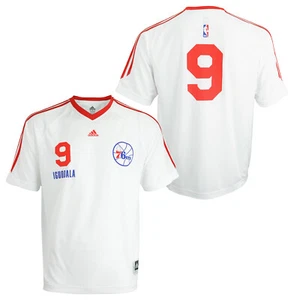 Adidas NBA Men's Philadelphia 76ers Andre Iguodala #9 Shooting Shirt - Picture 1 of 4