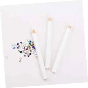Rhinestones Picker Pencil NAIL ART gem JEWEL SETTER picking tool 3 Wax Pencil - Picture 1 of 10