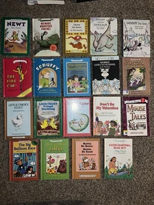 Lot 19 Vintage I Can Read Early Reader Hardcover Books 50s 60s 70s Weekly Reader - Picture 1 of 7