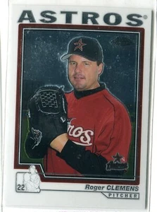 2004 Topps Chrome Roger Clemens Base Card #257 HOF HOUSTON ASTROS - Picture 1 of 1