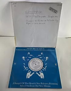 1977 MASTERWORKS SAMPLER NO. 6 - Vinyl LP Demonstration Not For Sale Version - Picture 1 of 4
