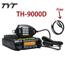 Transceptor móvil TYT TH-9000D UHF/VHF 136-174 MHz 65W + cable USB gratuito CTCSS DCS