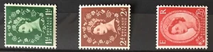 GB QEII 1954 Wildings Sideways Watermark Set of 3 SG517a - SG519a Mint Hinged - Picture 1 of 1