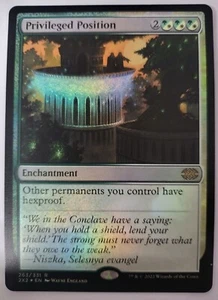 MTG: Double Masters 2022 - Privileged Position - FOIL Rare - #263 - NM - Bild 1 von 1