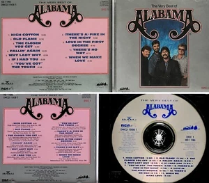 ALABAMA *VG+*  "VERY BEST" 1991 US RCA/HEARTLAND COMP CD  **VOL. 1 OF 2** - Bild 1 von 1